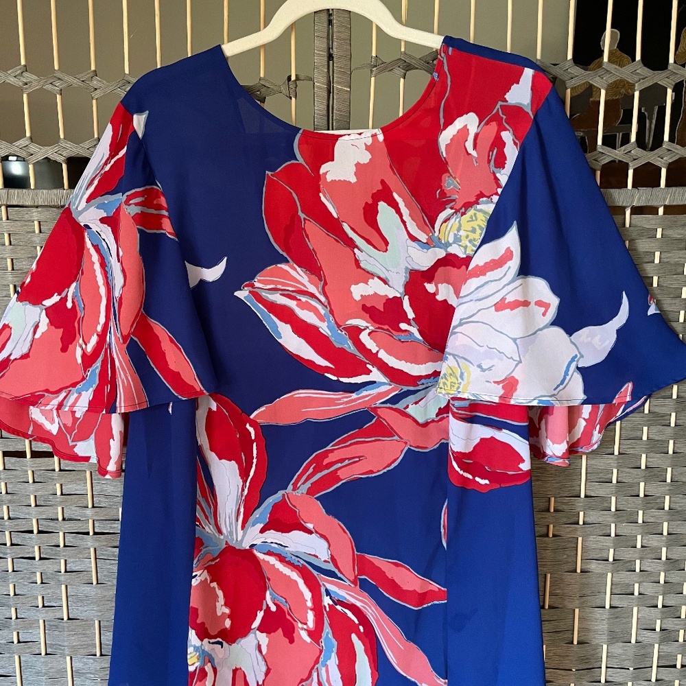 Gibson & Latimer Summer Blouse-Plus Size
